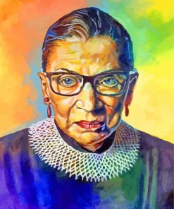 Ruth Bader Ginsburg Art paint by numbers