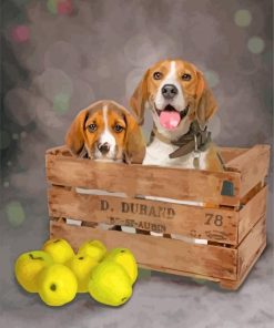 Scent Hound Dogs paint by numbers