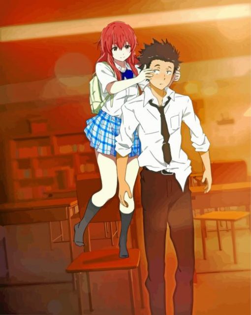 silent-voice-shouko-and-shoya-paint-by-numbers