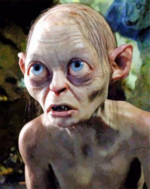 Smeagol From The Lord Of The Rings paint by numbers