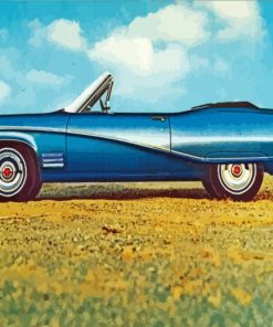 Buick Skylark Vintage Art Car-paint-by-number