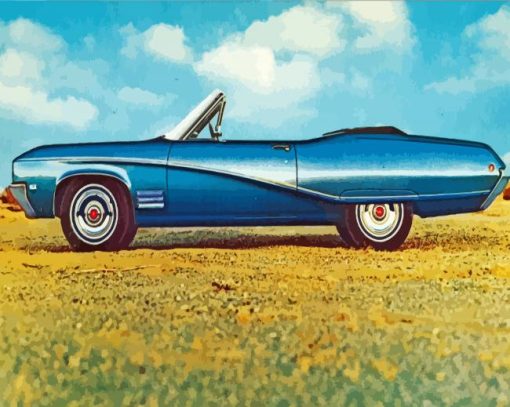 Buick Skylark Vintage Art Car-paint-by-number