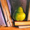 Vintage Pear Fruit Art paint by numbers