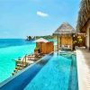 Water Villa With Pool Outdoor Maldives paint by numbers