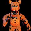 Withered Freddy paint by numbers
