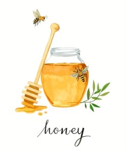 Aesthetic Honey Jar paint by numbers