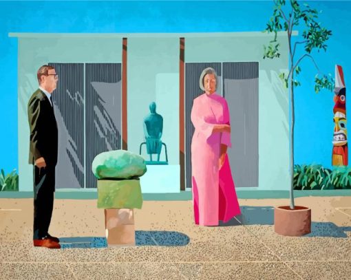 American Collectors By Hockney paint by numbers
