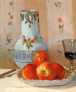 Apples And Pitcher Pissaro Art paint by numbers