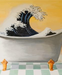 Bathtub Waves paint by numbers