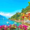 Bellagio Lake Como paint by numbers
