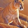 Cougar Cat paint by numbers
