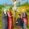 Crucifixion With A Donor By Hieronymous paint by numbers