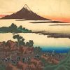 Dawn At Isawa In Kai Province By Hokusai paint by numbers
