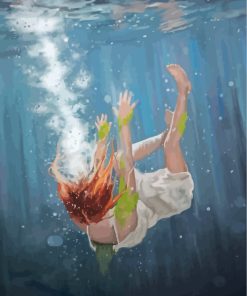 Drowning Girl paint by numbers