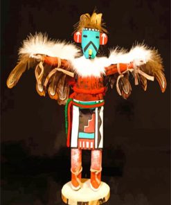 Eagle Dancer Kachina paint by numbers