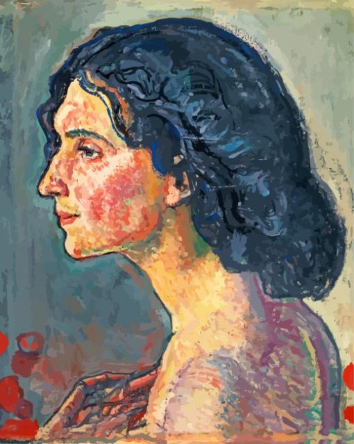 Giulia Leonardi By Hodler paint by numbers