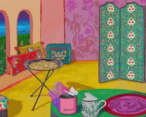 Gucci Home Decoration paint by numbers