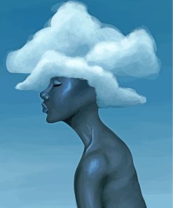 Head In The Clouds Art paint by numbers