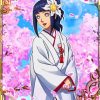 Hinata Hyuga Wearing Traditional Clothes paint by numbers