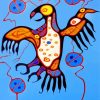 Inuits Bird paint by numbers