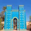 Ishtar Gate Iraq paint by numbers