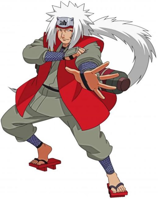 Jiraiya From Naruto paint by numbers