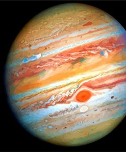 Jupiter Planet paint by numbers