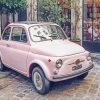 Light Pink Fiat Car paint by numbers
