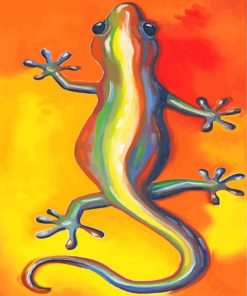 Lizard Gecko Reptile paint by numbers