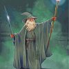 Lord Of The Ring Gandalf paint by numbers