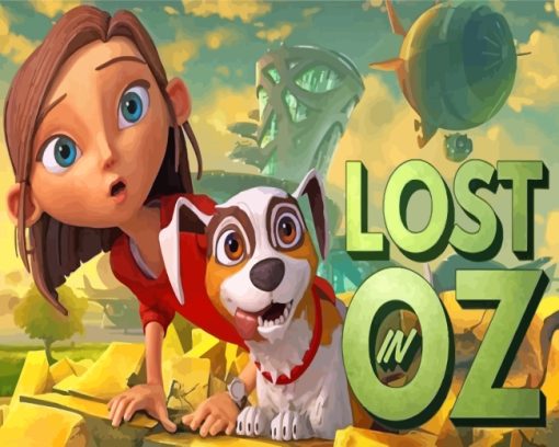 Lost In OZ Animation paint by numbers