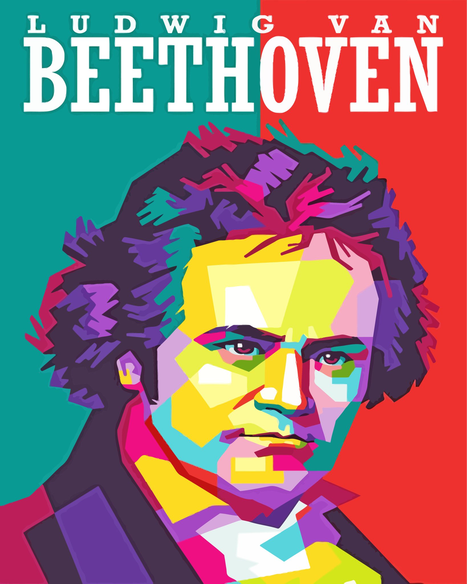 Ludwig van Beethoven POSTER 