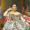 Madame Moitessier Ingres paint by numbers
