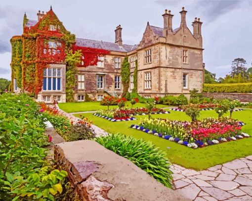 Muckross House Irealnd paint by numbers