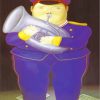 Musician Fernando Botero paint by numbers