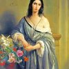 Odalisque Hayez paint by numbers