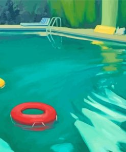 Swimming Pool paint by numbers