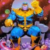 Thanos Supehero paint by numbers