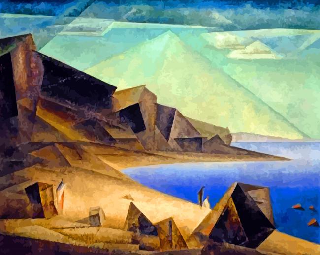 The High Shore Lyonel Feiningerpaint by numbers