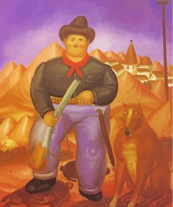 The Hunter Botero paint by numbers