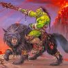 World Of Warcraft Mankkrik paint by numbers