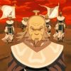 Avatar The Last Airbender Iroh paint by numbers