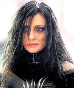 Beautiful Hela paint by numbers