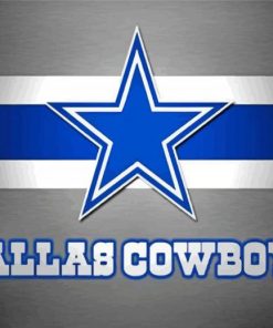 Dallas Cowboys paint by numbers