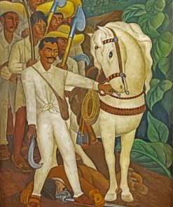 Diego Rivera paint by numbers