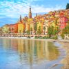 French Riviera France paint by number