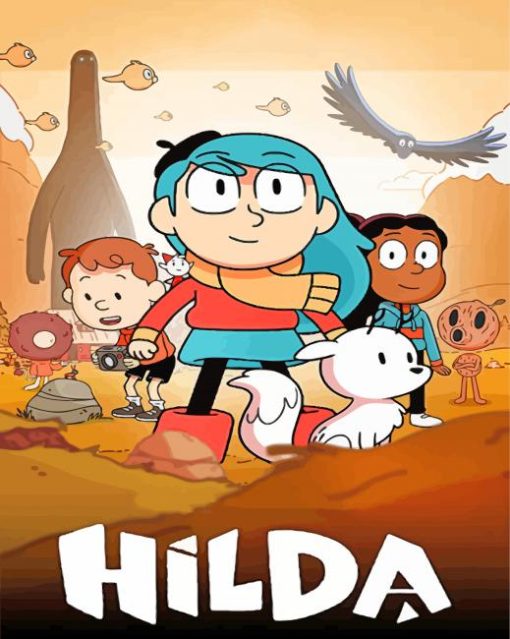 Hilda paint by numbers