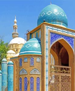 Iraq Mosque paint by numbers