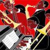Jazz Musicians Band paint by numbers