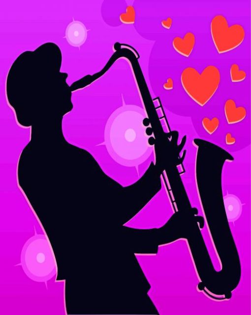 Romantic Jazz paint by numbers